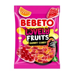 LOVELY FRUITS BEBETO - 80g - bonbon halal