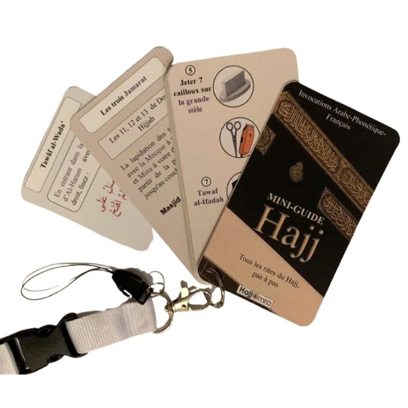 Mini-guide Hajj (FR) - Guide de poche - Hajjomra
