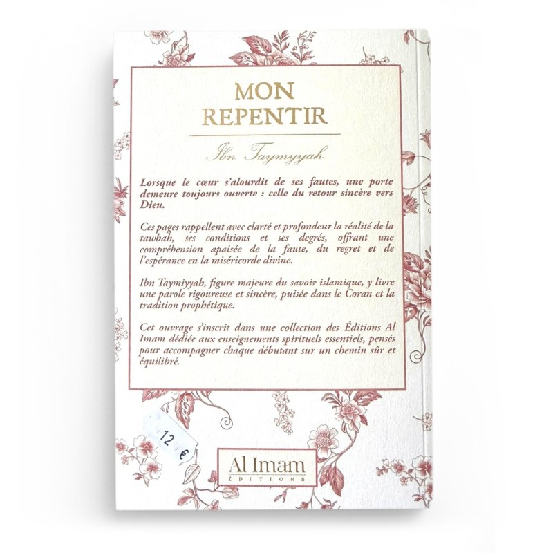 Mon Repentir - Collection Mon Carnet - Ibn Taymyyah - éditions al imam