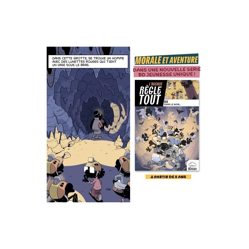 Agence Règle Tout – TOME 05 : DANS LE NOIR - BDouin - Muslim Show