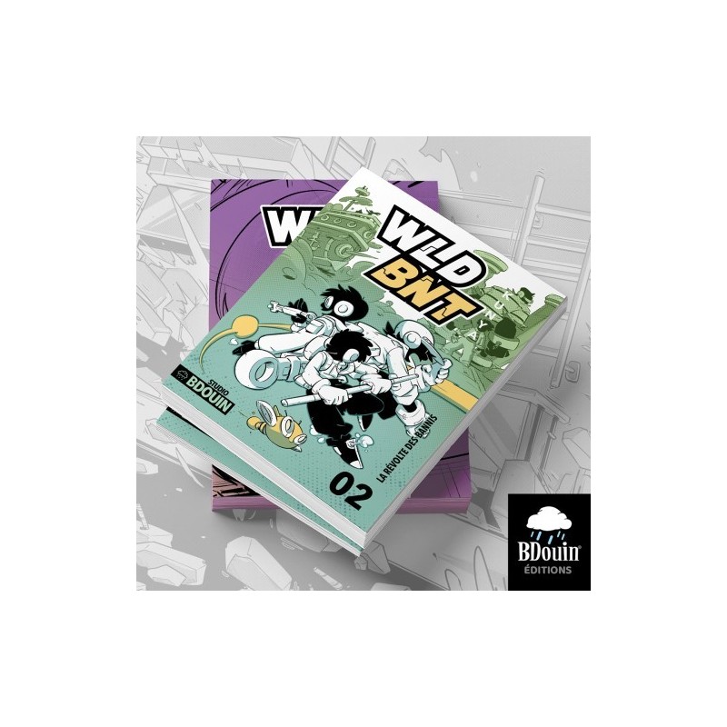 WLD BNT – TOME 2 : ALERTE DANS LE RÉSEAU BY KUNYA - BDOUIN EDITION