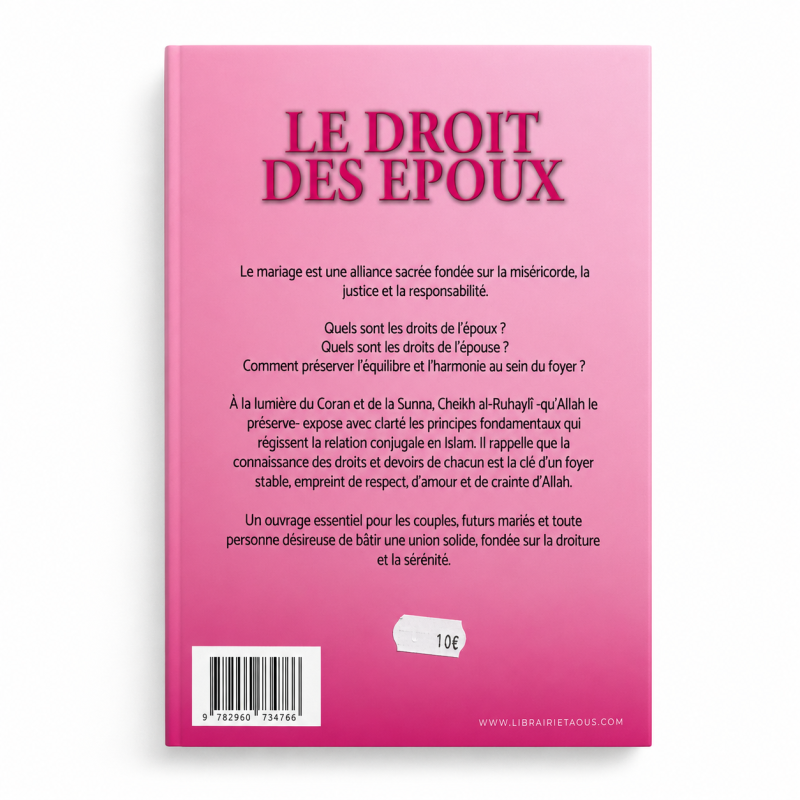 Le droit des époux - Cheikh Al-Ruhayli - Éditions Taous