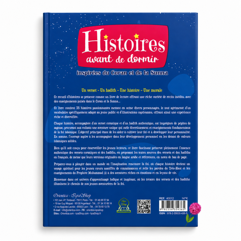 Histoires avant de dormir inspirées du Coran et de la Sunna - 35 histoires passionnantes - Orientica