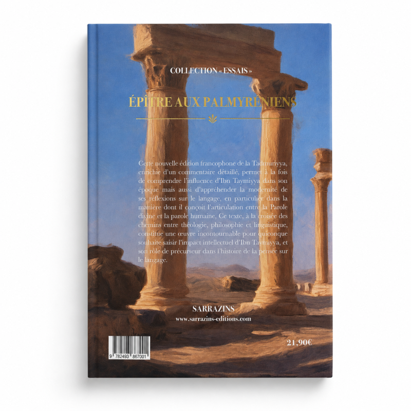 Épître aux Palmyréniens - Ibn Taymiyya - Editions Sarrazins