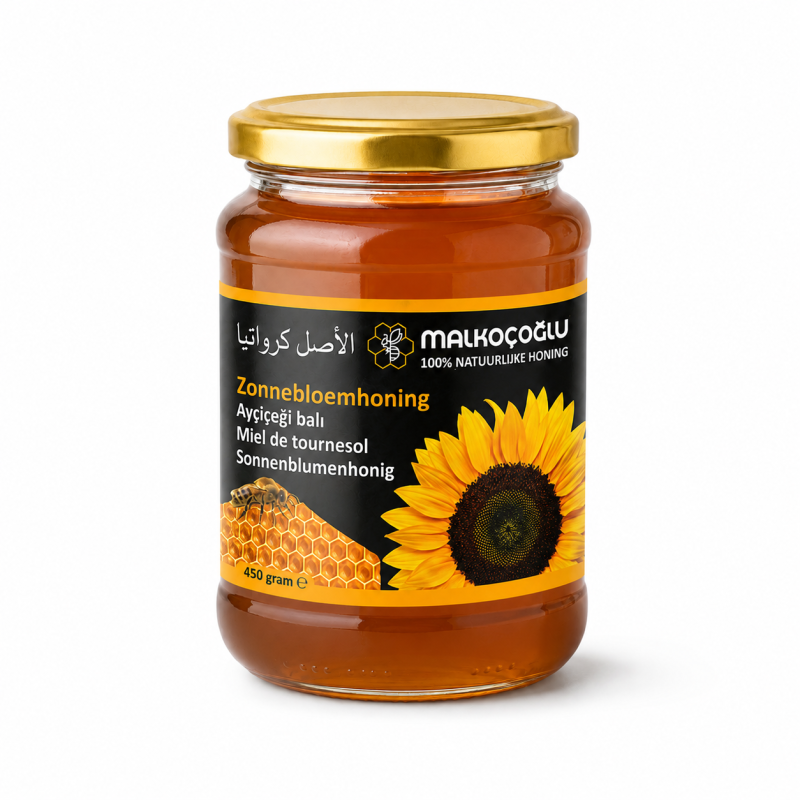 Miel de tournesol 450g - Malkoçoğlu