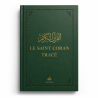 Le Saint Coran Tracé 17×24 - Vert - Editions Al Bouraq