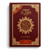 Coran al tajwid arabe français phonétique - souple - 15x22 cm - rouge - Dar Al-Marifah