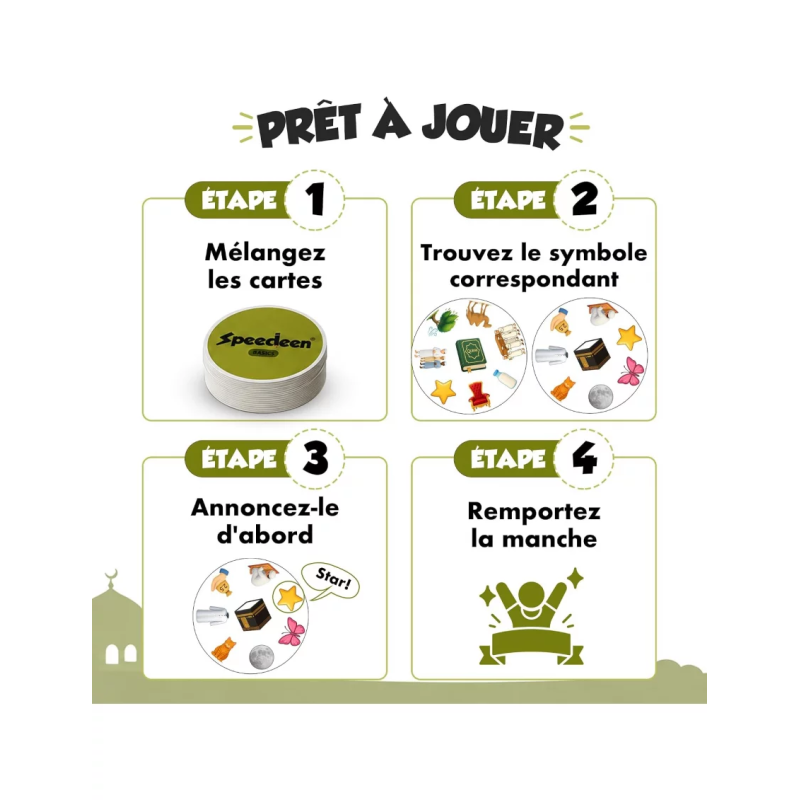 Speedeen - Apprends des mots de l'islam en Jouant ! - Al bayyinah