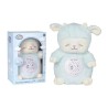 Doudou Kabchi Mouton - Bleu - Veilleuse Coranique avec détecteur de pleurs - Islatoys