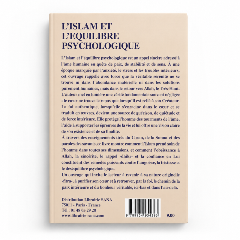 L'islam Et L'équilibre Psychologique - Abdallah Al-'Aydan - Editions Al Madina