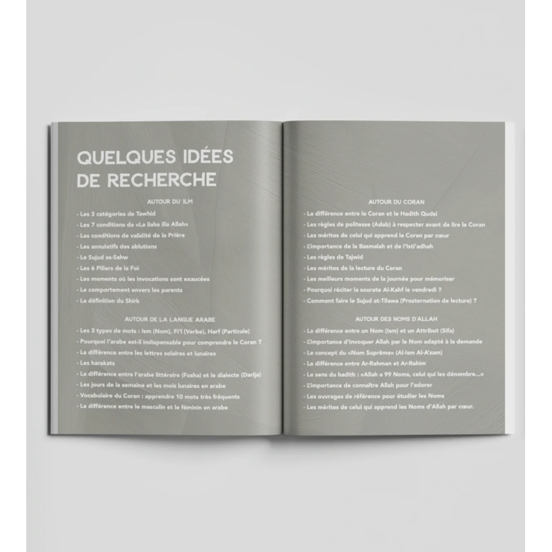 Diamant - Mon carnet de notes - Carnet d’apprentissage libre et organisation des idées - Il était ta foi