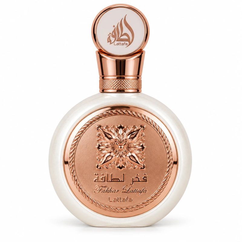 Fakhar Lattafa Women Rose Gold – Eau de Parfum Femme 100 ml