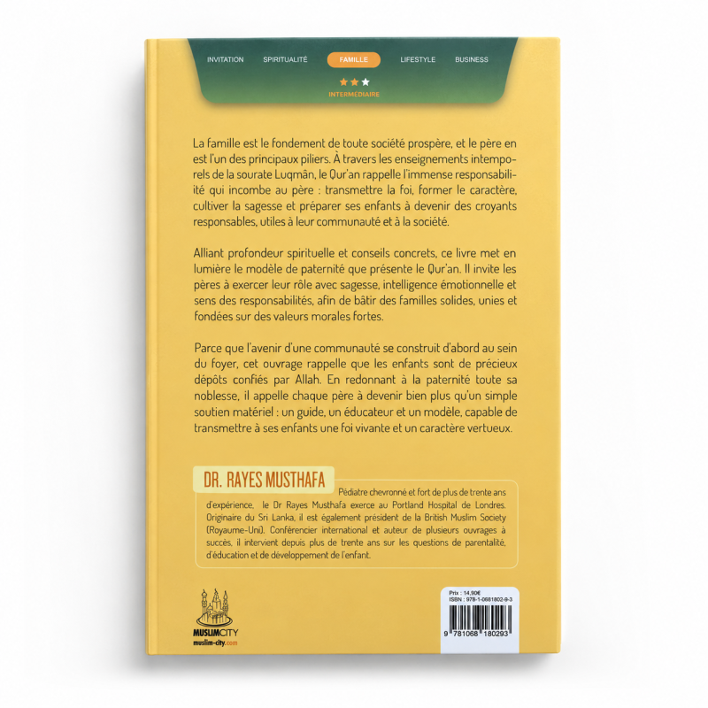 Le guide du père musulman : la paternité selon la sourate Luqmân - Rayes Musthafa - Editions MuslimCity