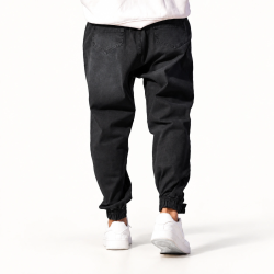 Sarouel Denim – Noir délavé – WASSAT
