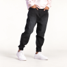 Sarouel Denim – Noir délavé – WASSAT