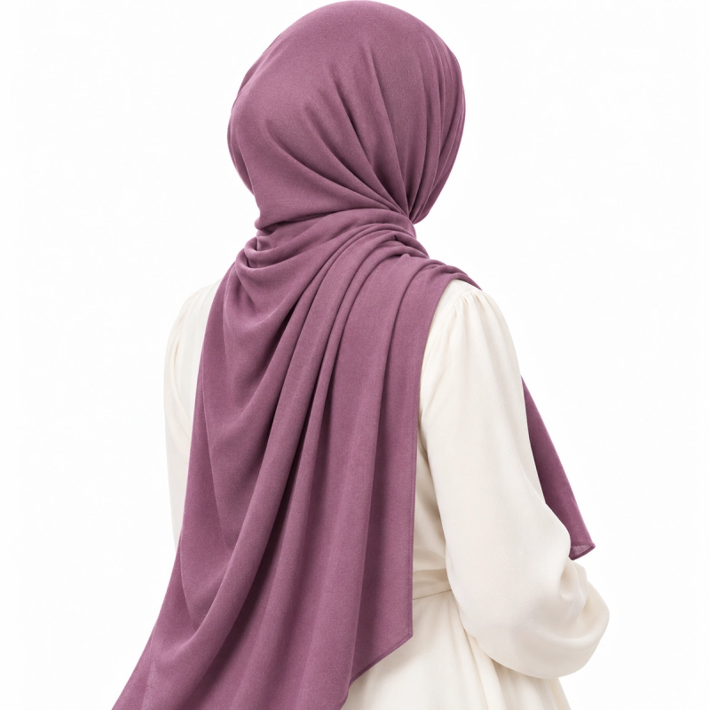 Voile en jersey premium Medina – Mauve
