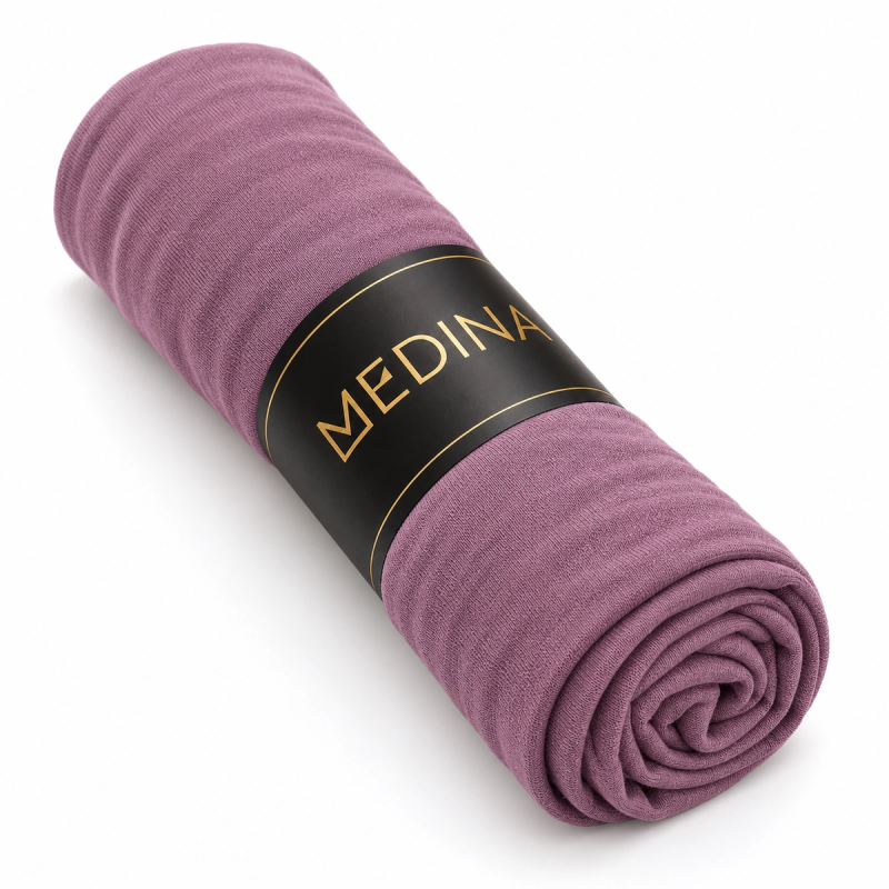 Voile en jersey premium Medina – Mauve