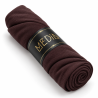 Voile en jersey premium Medina – Marron foncé