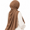 Voile en jersey premium Medina – Camel