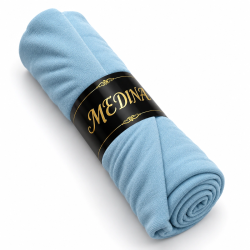 Voile en jersey premium Medina – Bleu ciel