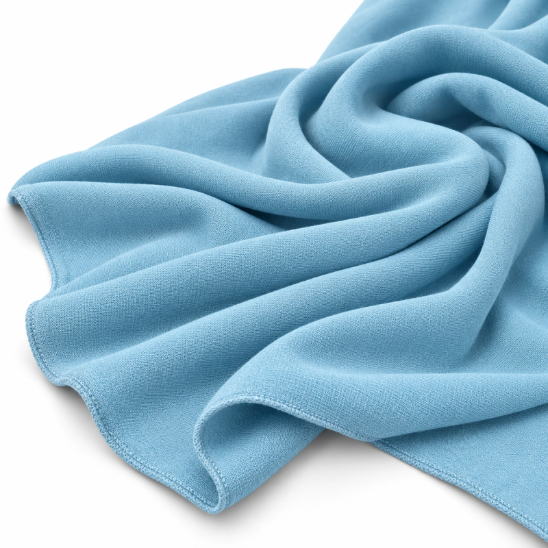Voile en jersey premium Medina – Bleu ciel