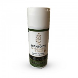 Shampoing Huile de nigelle & argan sans parfum - Hydratant régénérateur avec de la vitamine B5 - 150ml
