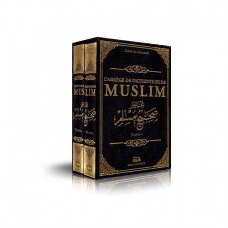 L'abrégé De L'authentique De MUSLIM De L'imam Al-Mundhiri, 2 Volumes, Bilingue - Maison D'Ennour
