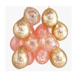 Ballon EID MUBARAK Mixte couleur rose gold (10pcs)
