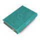 Le Coran Arc-en-ciel version arabe (Lecture Hafs) - Couverture couleur vert bleu de luxe - Rainbow - Editions Orientica