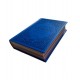 Le Saint Coran Bleu - Couverture Daim - Pages Arc-En-Ciel - Français-Arabe-Phonétique - Maison Ennour