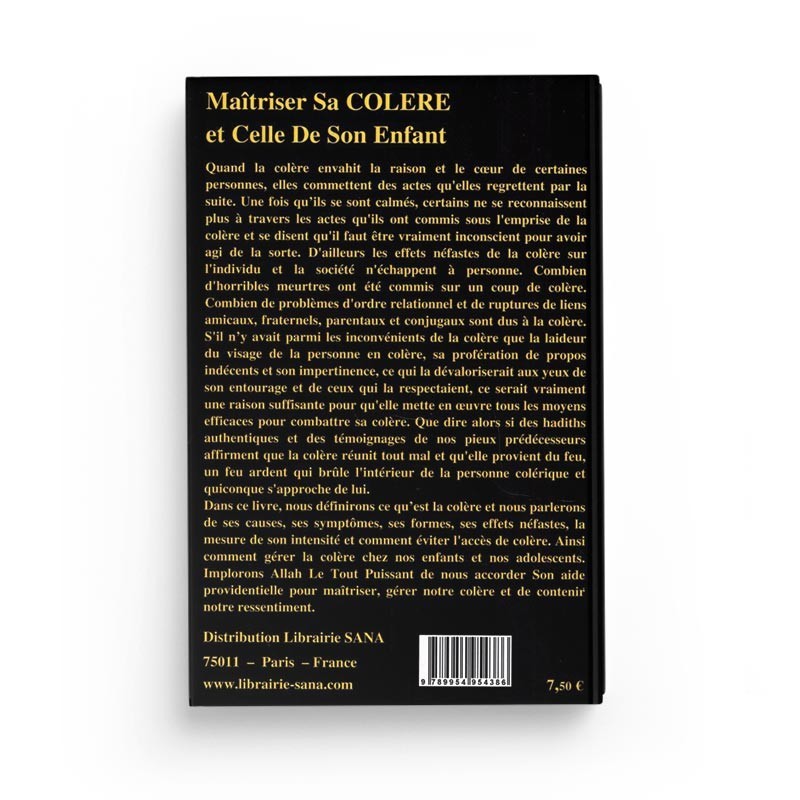 MAÎTRISER SA COLÈRE ET CELLE DE SON ENFANT - ADIL ATHI ABDALLAH - EDITION AL MADINA