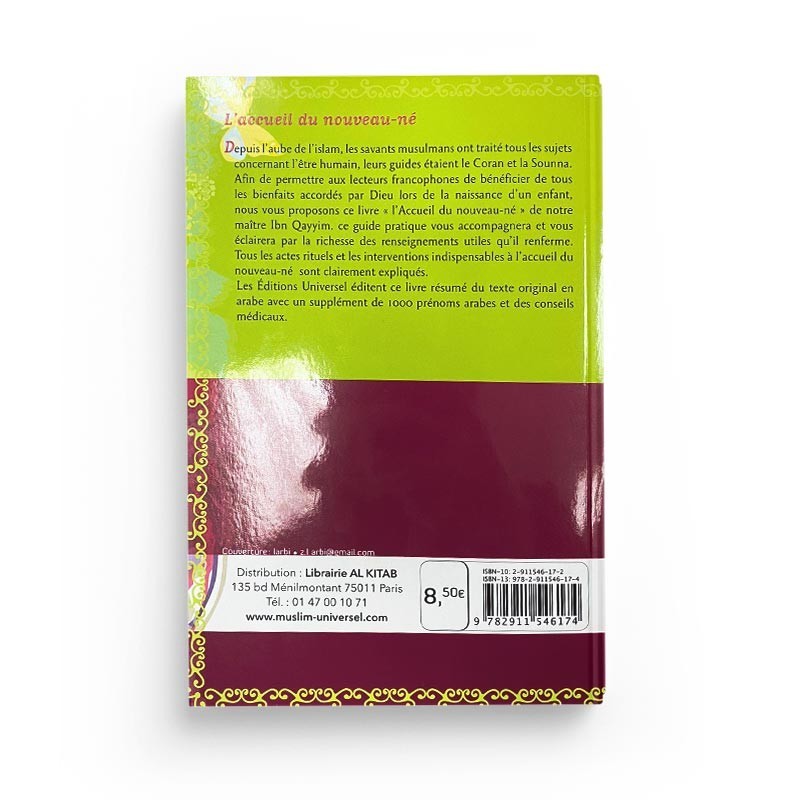 L'accueil Du Nouveau-Né D'après Ibn Qayyim Al-Jawziyya - Editions Universel