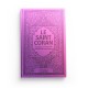Le Saint Coran Couverture en cuir mauve-violet