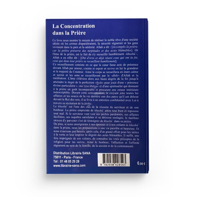 La Concentration Dans La Prière - Editions Al-Madina