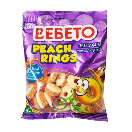 Peach Rings - 80g - bonbon halal