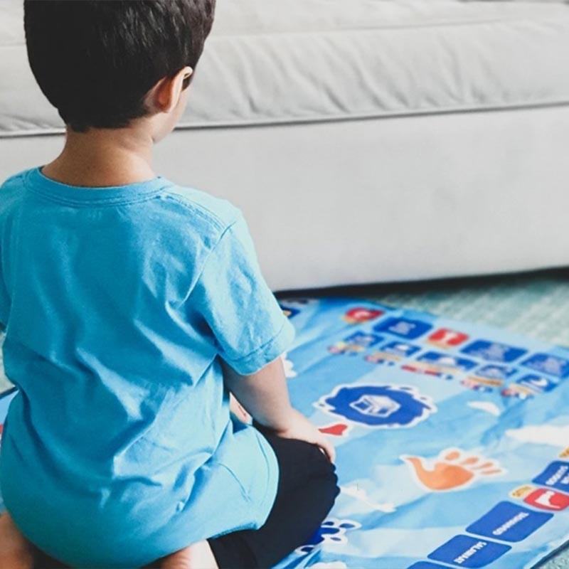 Tapis de prière éducatif et interactif (Tapis électronique parlant pour l'apprentissage de la Salât)