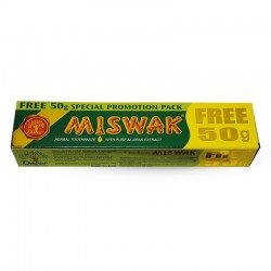 MISWAK HERBAL TOOTH PASTE Dentifrice 120+50 gr gratuit