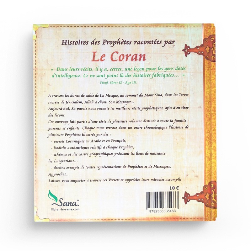 Histoires des Prophètes racontées par le Coran (Tome 2)