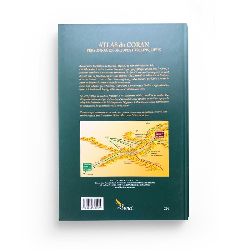 ATLAS DU CORAN - PERSONNAGES, GROUPES HUMAINES, LIEUX - CHAWQI ABU KHALIL - SANA