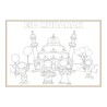 Napperons arc (lot de 6) - Eid moubarak