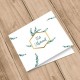 Carte postale Eid Mubarak - Eucalyptus