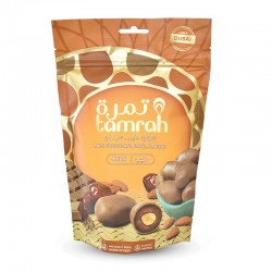 Tamrah - Dattes Aux Amandes Enrobées De Chocolat Au Lait (80 G)
