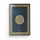 Le Saint Coran version arabe (Lecture Hafs) de luxe avec couverture noir dorée (25 x 35 cm) - GRAND FORMAT
