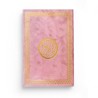 Le Saint Coran version arabe (Lecture Hafs) de luxe avec couverture vieux rose dorée (25 x 35 cm) - GRAND FORMAT