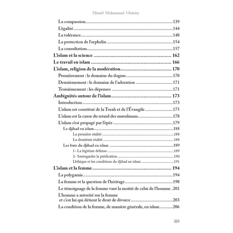 A la découverte de l'Islam - Hamid Muhammad Ghanim - éditions Al-Hadîth