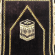 Tapis ultra doux pour enfant (33 x 58 cm) - couleur brun  - motif Kaaba