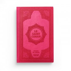 Le saint Coran - arabe français - rose - Librairie El-Azhar