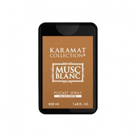 Musc Blanc Parfum de poche 20ml - Karamat Collection