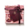 Coffret cadeau : Coran + tasbih + Tapis de priere : bordeaux