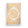 Pack : CORAN Blanc DORÉ - FRANÇAIS-ARABE-PHONÉTIQUE - Citadelle du musulman blanc